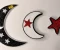 صورة مقال  طريقة عمل هلال 🌙افكار رمضان  من ورق الفوم جليتر  How to make a crescent moon