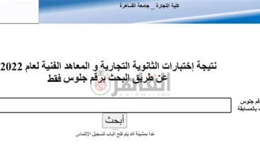موعد إعلان نتائج  معادلة الدبلومات الفنية 2025