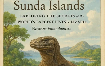 ملك جزر سوندا: استكشاف أسرار أكبر سحلية حية في العالم (Varanus komodoensis).