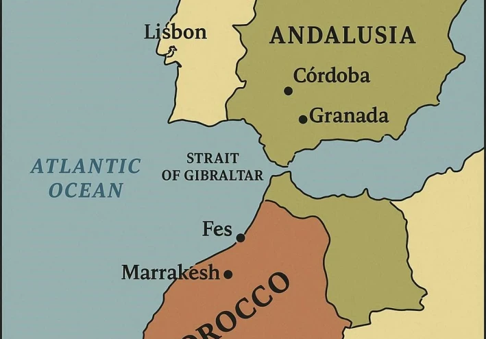 المغرب والأندلس: جذور الحكم الإسلامي في الأراضي البرتغالية (711 - 1249 م)