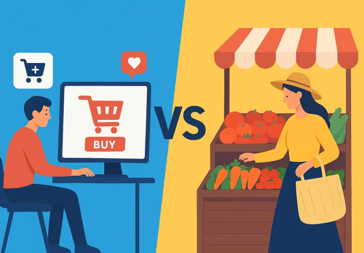 هل التسوق الإلكتروني يقتل متعة الأسواق التقليدية؟