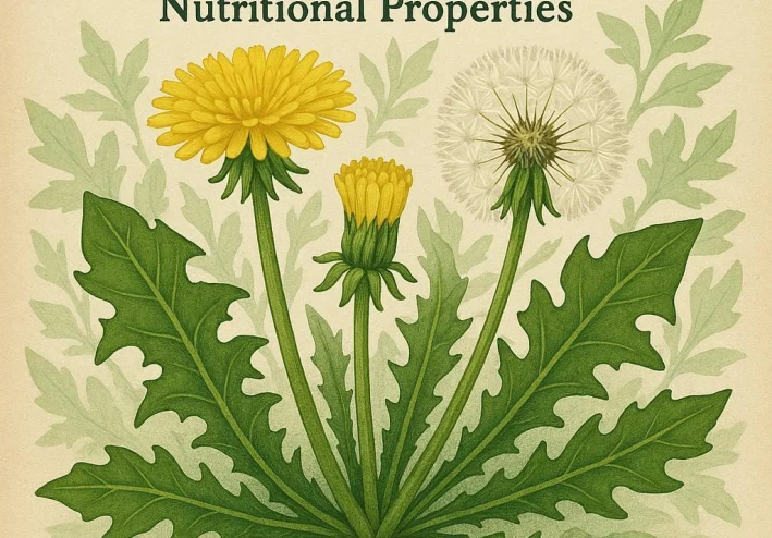 صيدلية الطبيعة الخضراء: استكشاف الخصائص العلاجية والغذائية لنبات الهندباء (Taraxacum officinale).