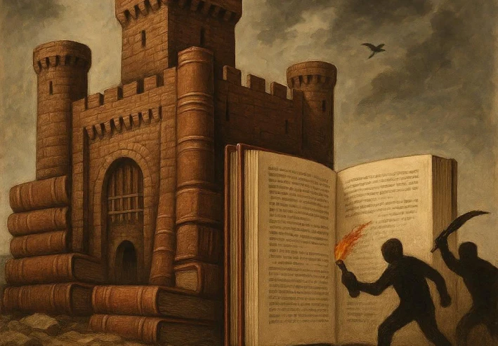 حصن المعرفة: الكتاب كآلية دفاعية استراتيجية ضد الجهل وتطرف الفكر.