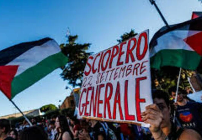 إيطاليا تنتفض: إضراب عام واسع في 2025 نصرةً لغزة يزلزل الساحة الأوروبية