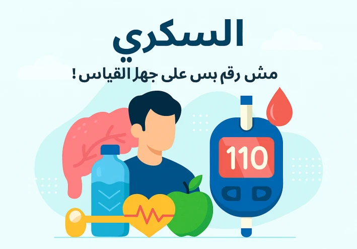 السكر... مش بس رقم على جهاز القياس!