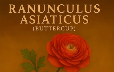 Ranunculus asiaticus (الحوذان): الجمال الزهري القاتل؛ دراسة للمركبات السامة والجهود التجميلية