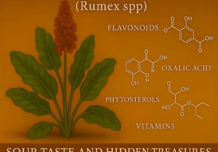 الحميض (Rumex spp): المذاق الحامض والكنوز الخفية؛ القيمة الغذائية والمركبات الفعالة في نبات الفصيلة البطباطية