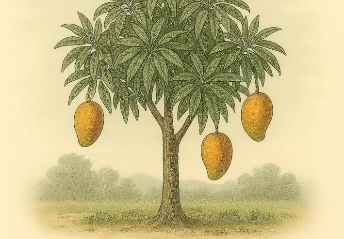 شجرة المانجو (Mangifera indica): دراسة لأهم الأشجار المثمرة في الفصيلة القرمزية (Anacardiaceae)