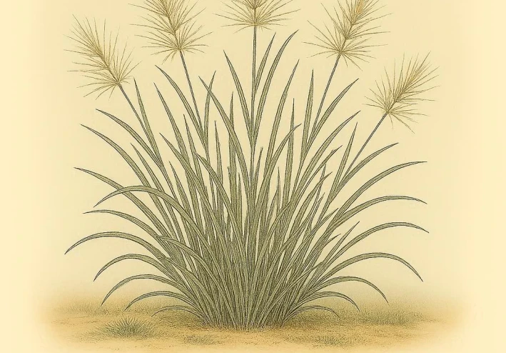السبط (Stipagrostis): استكشاف نبات عشبي مزهر من عائلة البوصيرية (Poaceae)
