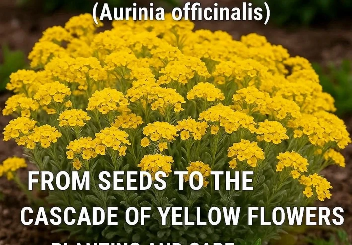 الـ (Aurinia saxatilis): من البذور إلى شلال الزهور الصفراء.. متطلبات الزراعة والعناية.
