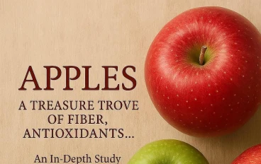 التفاح: كنز الألياف ومضادات الأكسدة... دراسة معمقة لتركيبته الغذائية