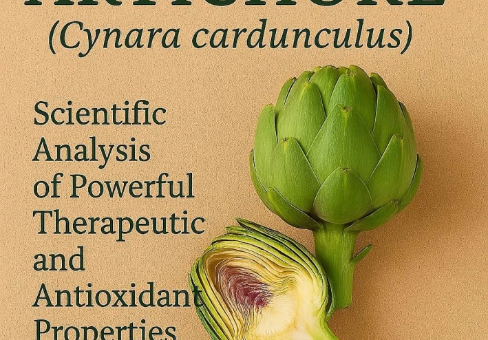 الخرشوف (Cynara cardunculus): التحليل العلمي للخصائص العلاجية ومضادات الأكسدة القوية