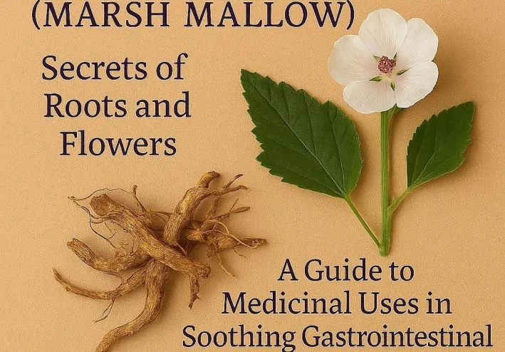 نبات الخطمي (Marsh Mallow): أسرار الجذور والأزهار... دليل الاستخدامات الطبية في تهدئة الالتهابات الهضمية والتنفسية.