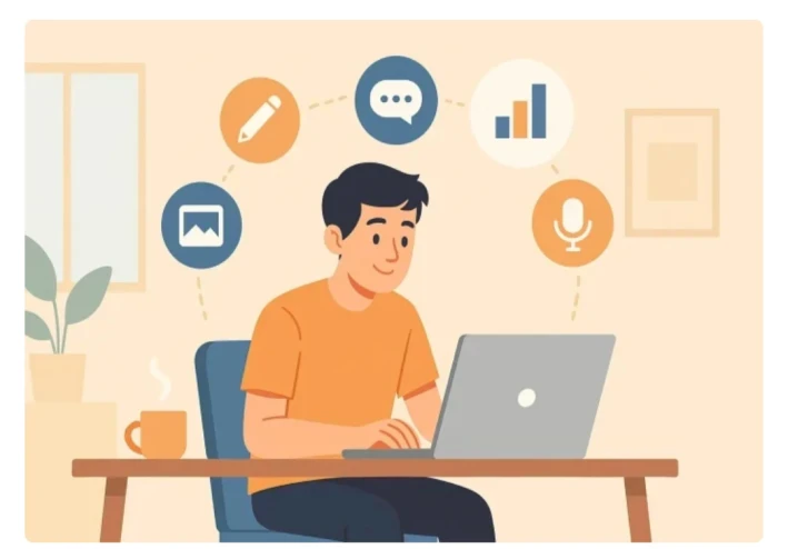 أسهل 10 مجالات العمل الحر 2025 بدون خبرة (تناسب الجميع)