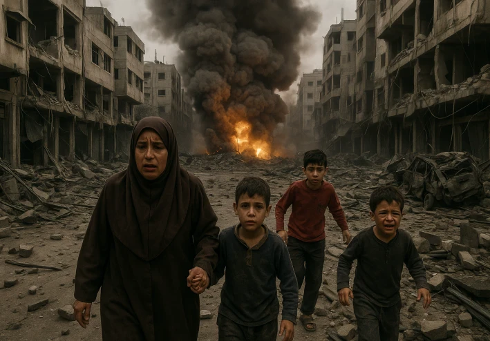 "حين يتكلم الصمت.... غزة تحكي"