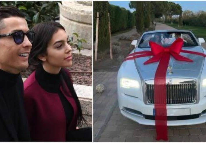 جورجينا تفاجئ رونالدو بمناسبه الكريسماس