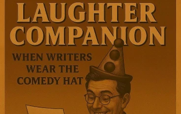 رفيق الضحك: حينما يرتدي الكتاب قبعة الكوميديا