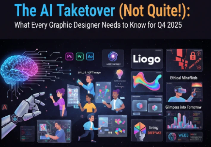 The AI Takeover (Not Quite!): What Every Graphic Designer Needs to Know for Q4 2025