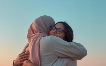  القصة: حين تصافحت القلوب
