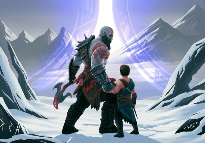 العمل الاسطوري God of war