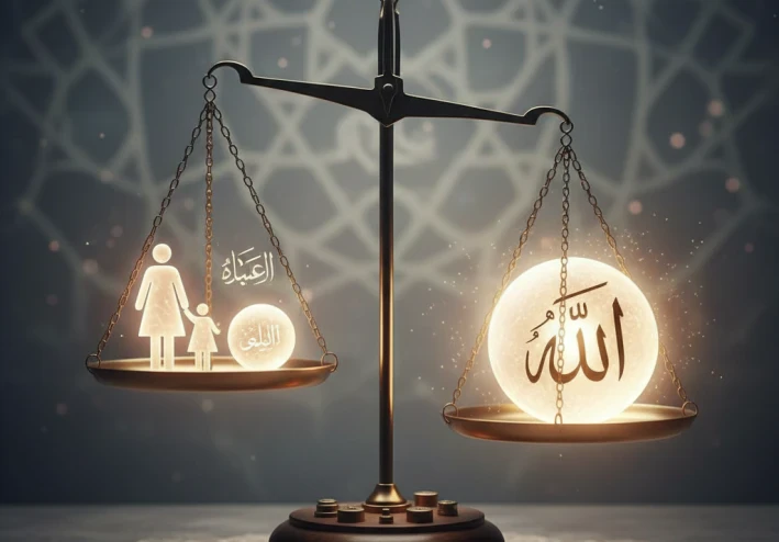 اولوياتك ليست أهلك ولا نفسك