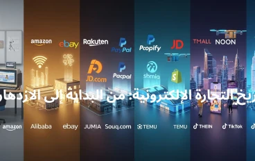 تاريخ التجارة الإلكترونية: من البداية إلى الازدهار