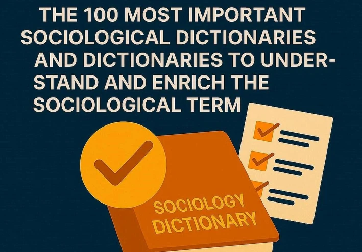 القائمة المرجعية: أهم 100 معجم وقاموس في علم الاجتماع لفهم وإثراء المصطلح السوسيولوجي