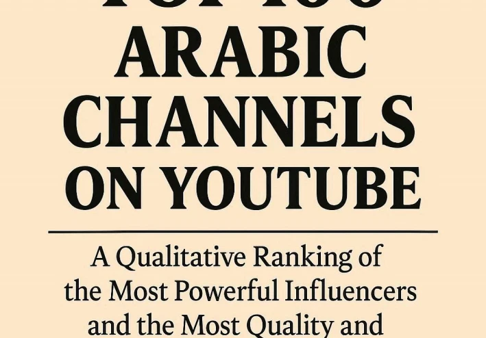 أفضل 100 قناة عربية على يوتيوب: تصنيف نوعي لأقوى المؤثرين وأكثر المحتويات جودة وتأثيراً