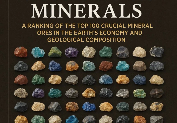 المعادن المائة الأهم: تصنيف لأبرز 100 خام معدني حاسم في الاقتصاد والصناعة والتركيب الجيولوجي للأرض