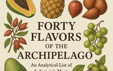  قائمة تحليلية لأهم فواكه إندونيسيا ودورها في المطبخ والتراث المحلي