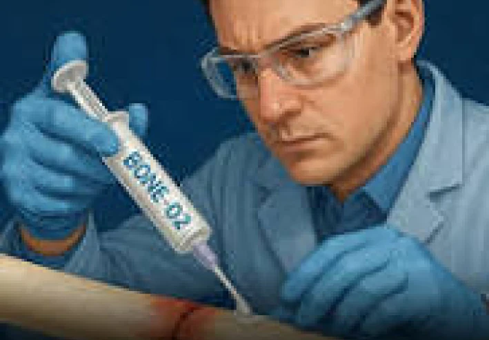 علاج العظام فى دقائق ثورة الطب الحيوي المعاصر – ابتكار اللاصق الطبي Bone-02 لعلاج كسور العظام