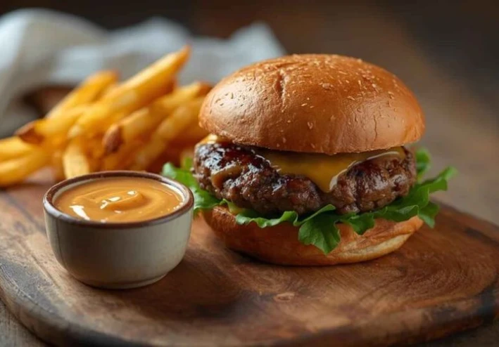 طريقة عمل صوص البرجر في المنزل مثل المطاعم – الوصفة السرية اللذيذة بخطوات سهلة
