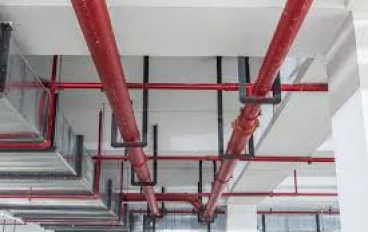 Conflict Between HVAC Ducts and Fire Sprinkler Pipes