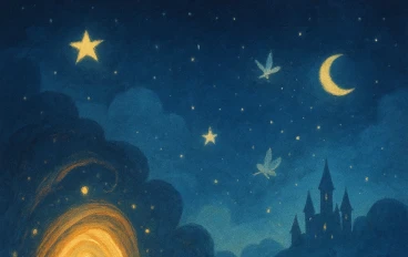 🌌 رحلة لولو في مملكة الأحلام