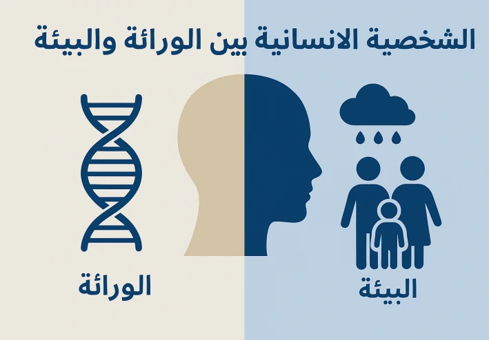 🧠 الشخصية الإنسانية بين الوراثة والبيئة