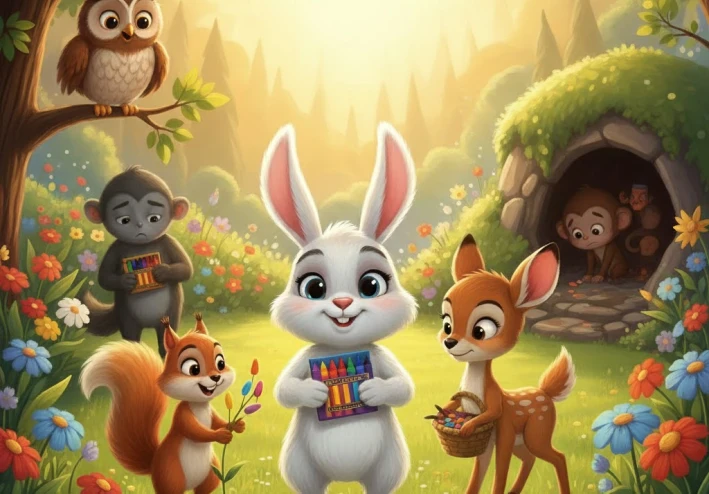 درس الأرنب في الصداقة