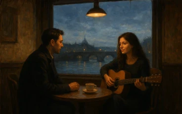 على ضفة المساء