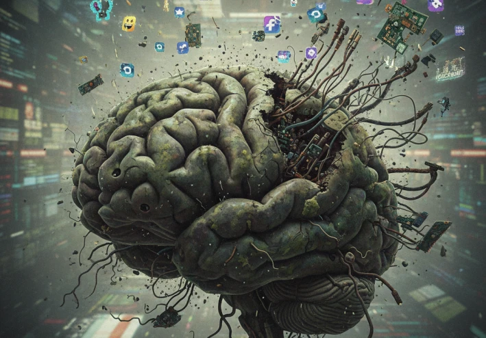 تعفن الدماغ (brain rot )