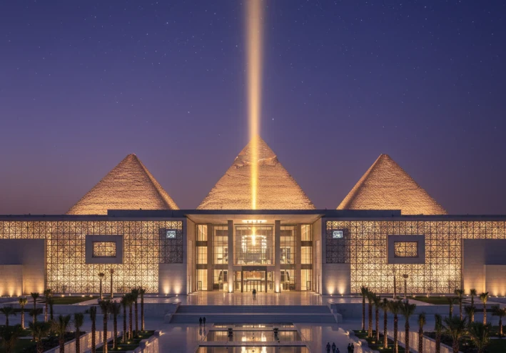 🏛️ الأول من نوفمبر.. يوم تُعيد فيه مصر 🇪🇬 كتابة تاريخها 📜 أمام العالم 🌍