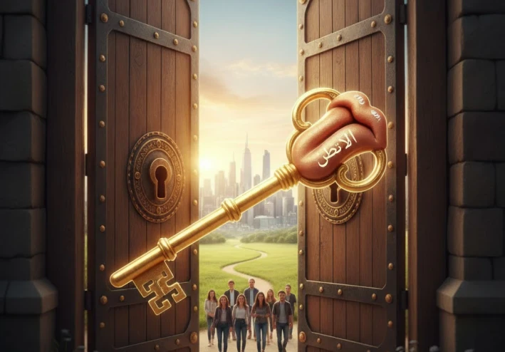 لسانك سر نجاحك