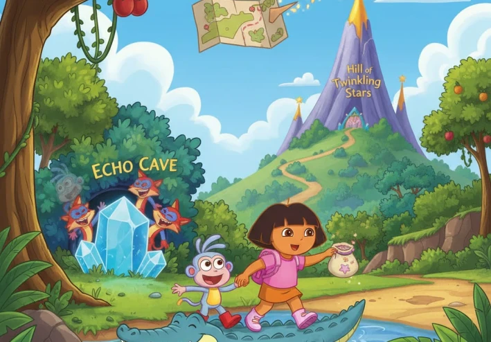 مغامرة دورا لتل النجوم