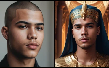 🎨ازاي تعمل صور فرعونيه بالذكاء الاصطناعي  الترند الذي اجتاح السوشيال ميديا! 📸✨