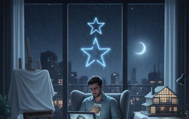 💔 قلبٌ لم يجد مرساه: قصة آدم ومريم