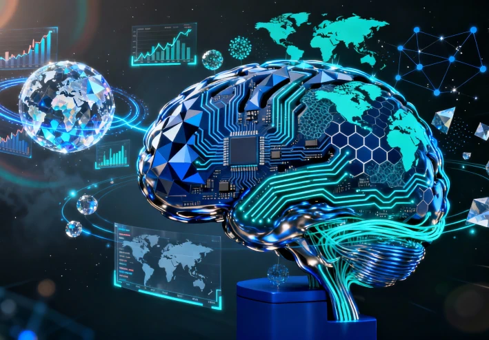 هل يمكن للذكاء الاصطناعي أن يتنبأ بالمستقبل الاقتصادي للعالم؟🌍