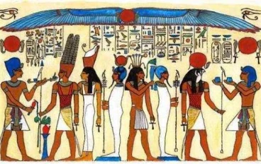 مجمع الآلهة الثلاثة في المصرية القديمة 