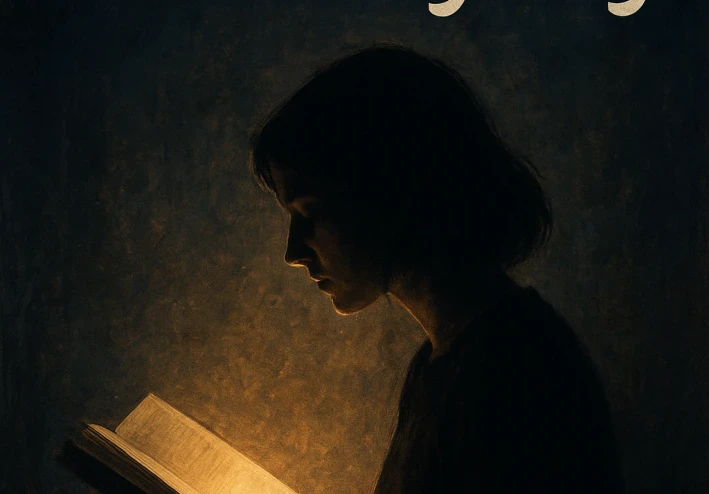 بين السطور والضوء الخافت