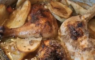 طريقة عمل صينية البطاطس بالفراخ في الفرن — أحلى أكلة بيتي سهلة واقتصادية