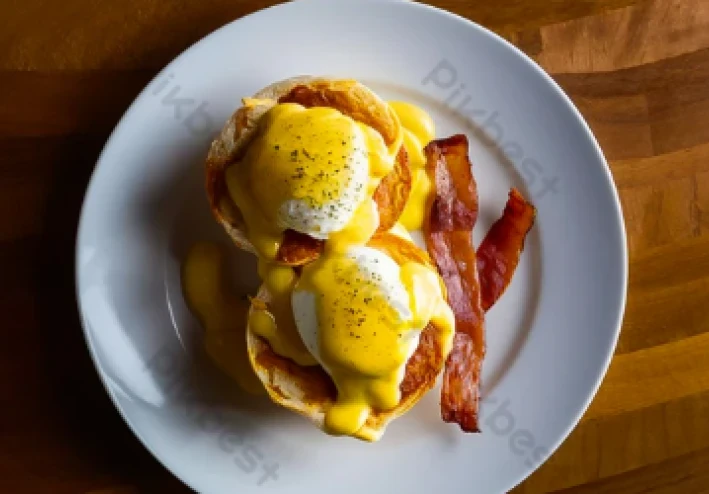 بيض بندكيت  صحي