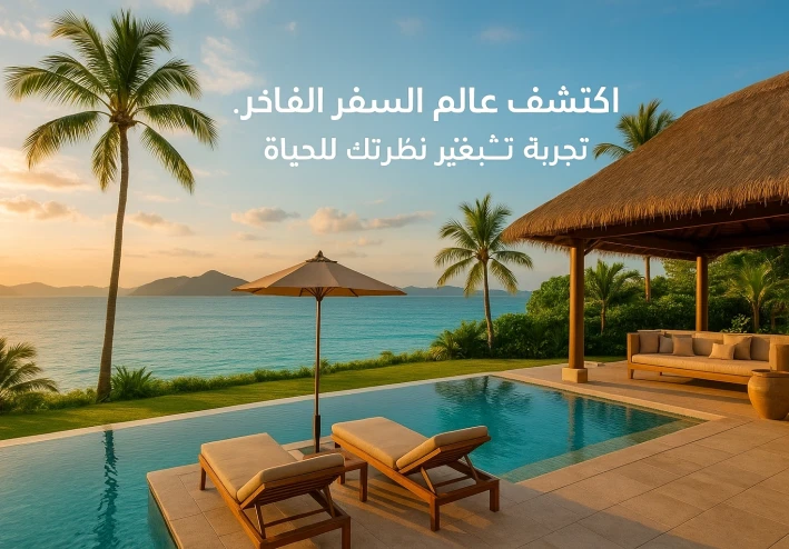 💎 "السفر الفاخر… تجربة تُغيّر نظرتك للحياة وتكشف لك عالم الرفاهية الحقيقي