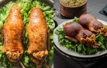 🫕 أسرار تحضير الحمام المحشي الذهبي: وصفة مميزة بتفاصيل سهلة